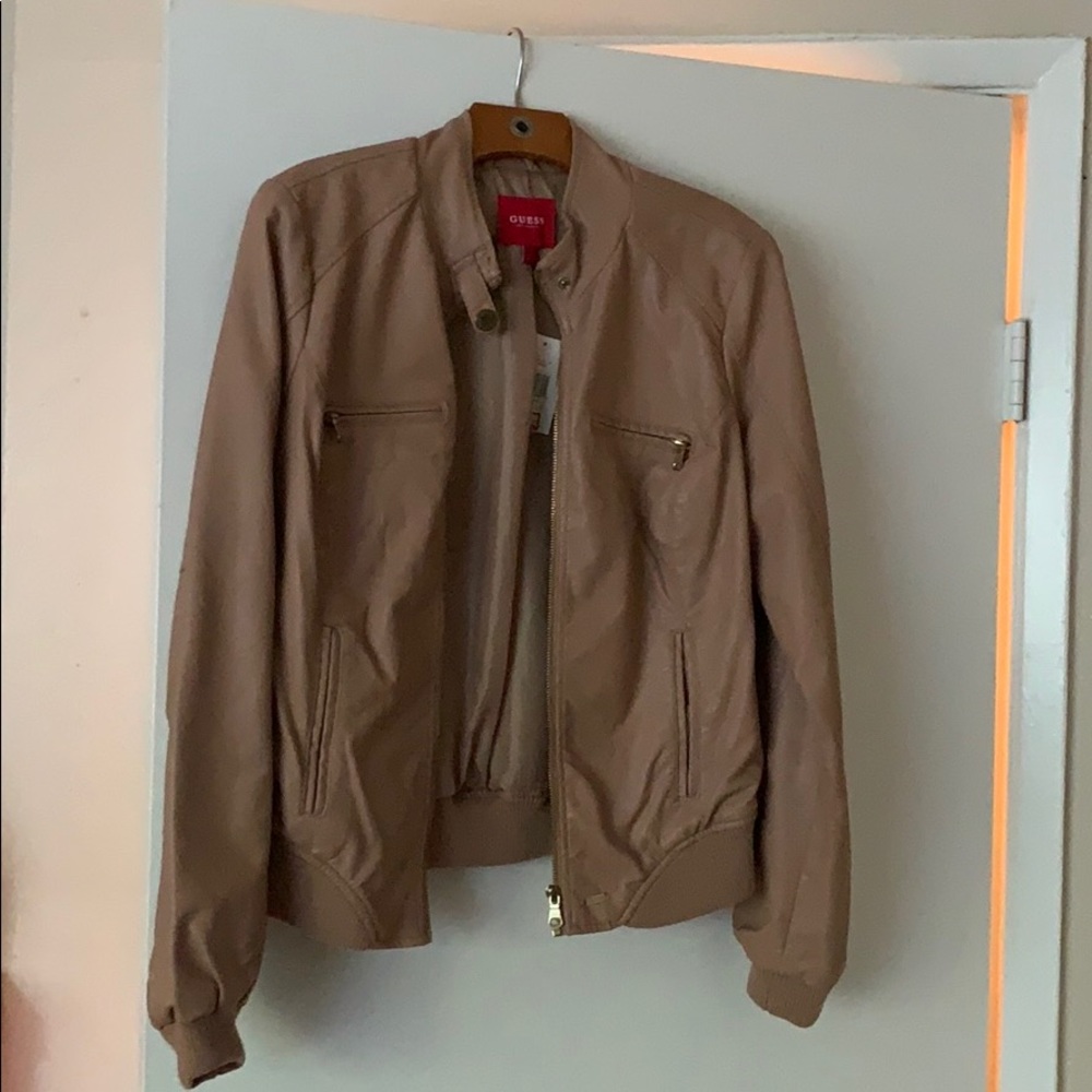 Guess faux leather jacket